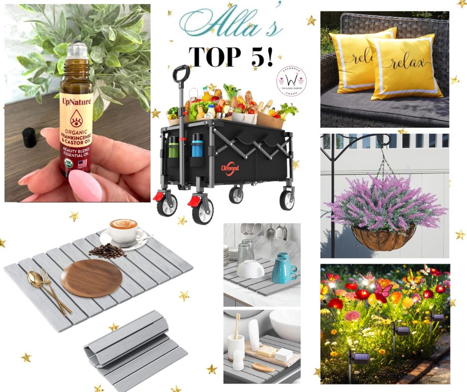 Alla’ TOP 5 best-selling items posted yesterday plus a bonus item!