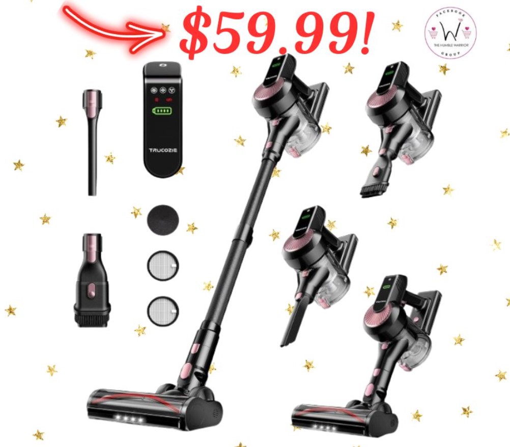 Lightweight 8-in-1 Cordless Vacuum Cleaner!