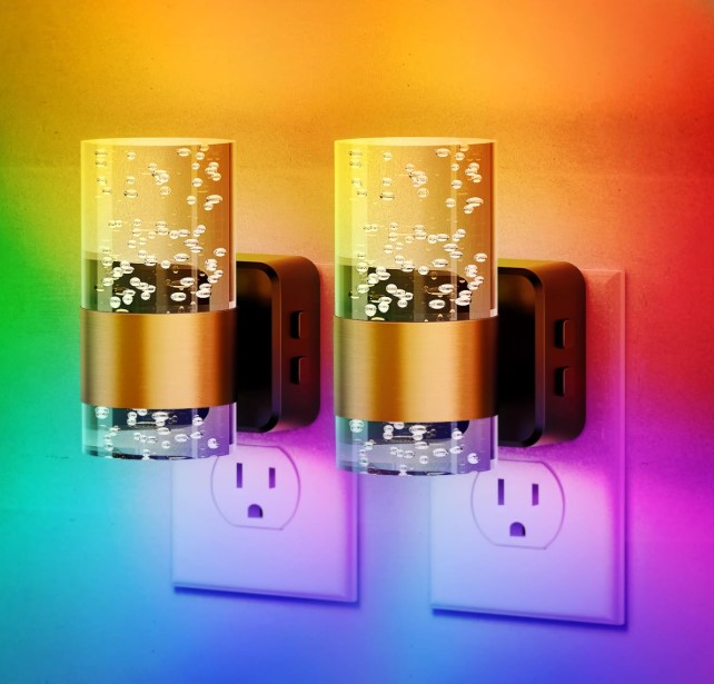 JandCase plug-in dusk-to-dawn night lights!