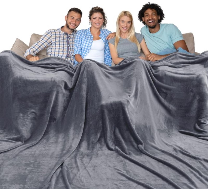 Oversized King Fleece Blanket!