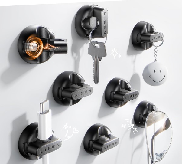 8-Pack Magnetic Cable Clips!
