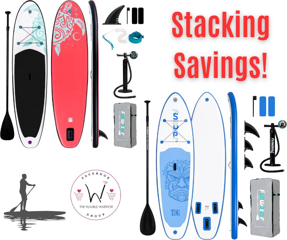 FunWater Inflatable Stand Up Paddle Boards