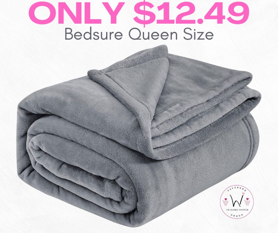 Bedsure Fleece Queen Blanket