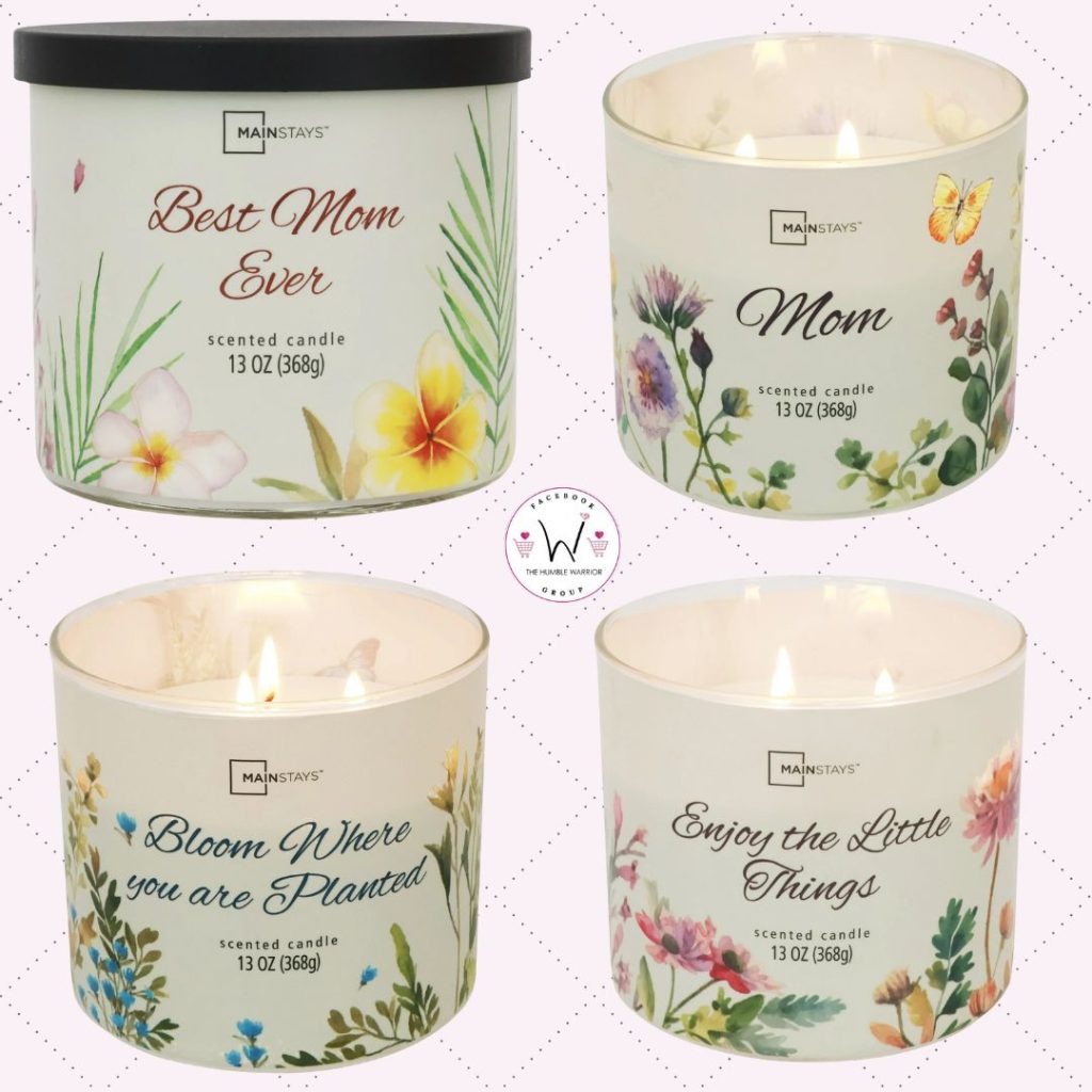 Mainstays 3-Wick Mother’s Day Candles