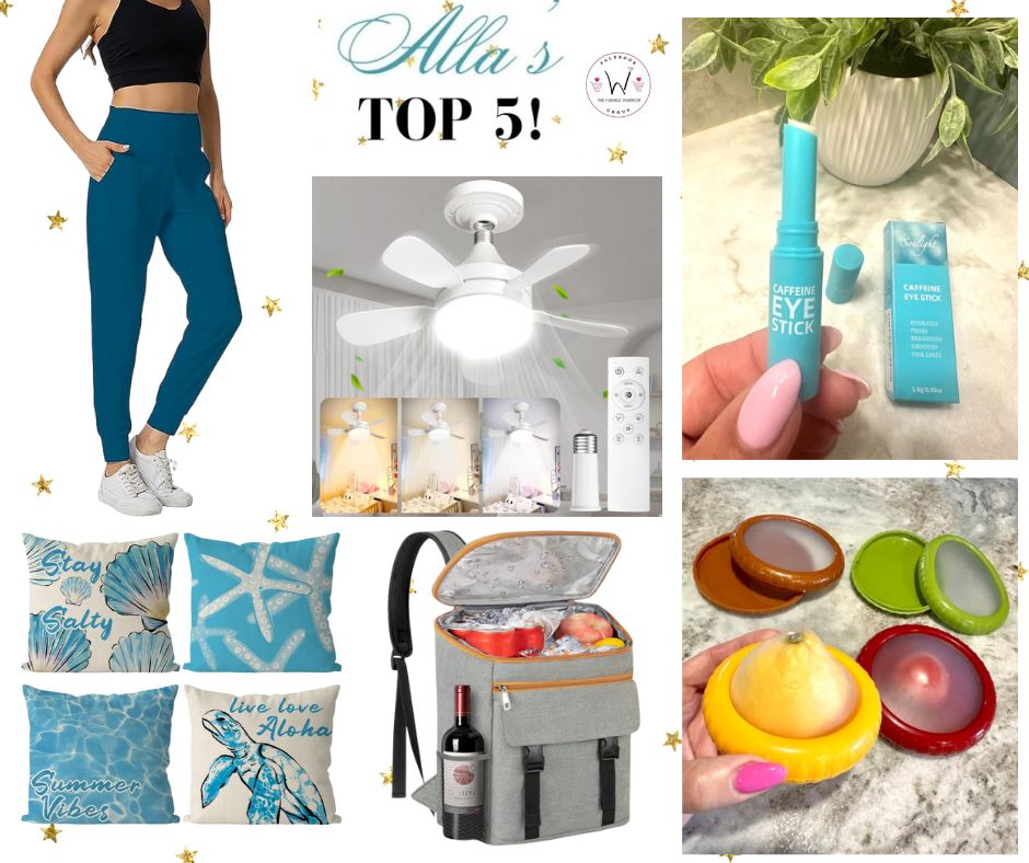 Alla’s TOP 5 best-selling items posted yesterday plus a bonus item!