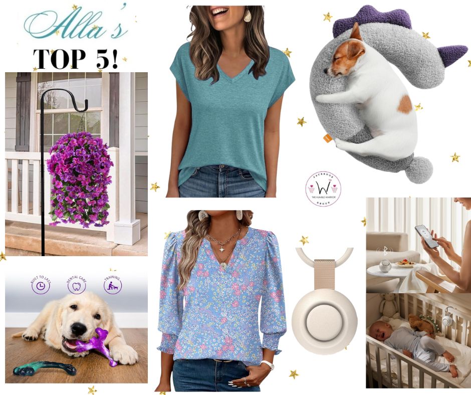 Alla’s TOP 5 best-selling items posted yesterday plus a bonus item!