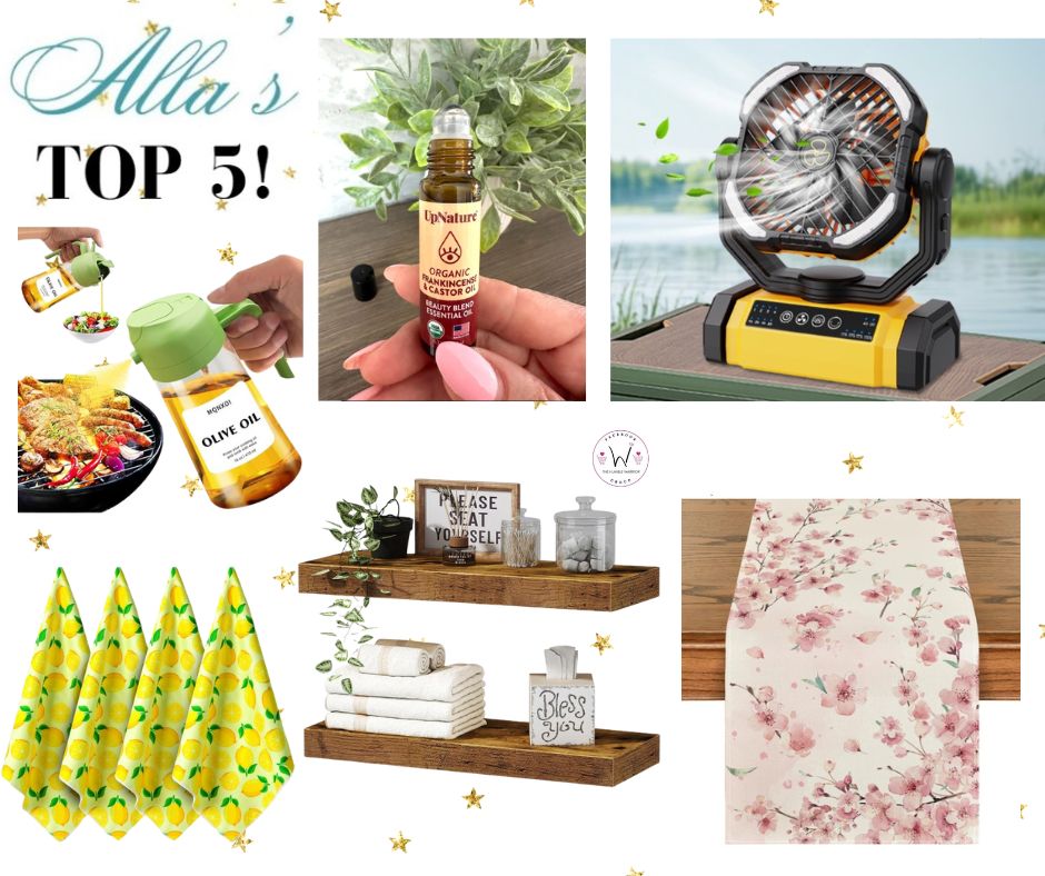 Alla’s TOP 5 best-selling items posted yesterday plus a bonus item!