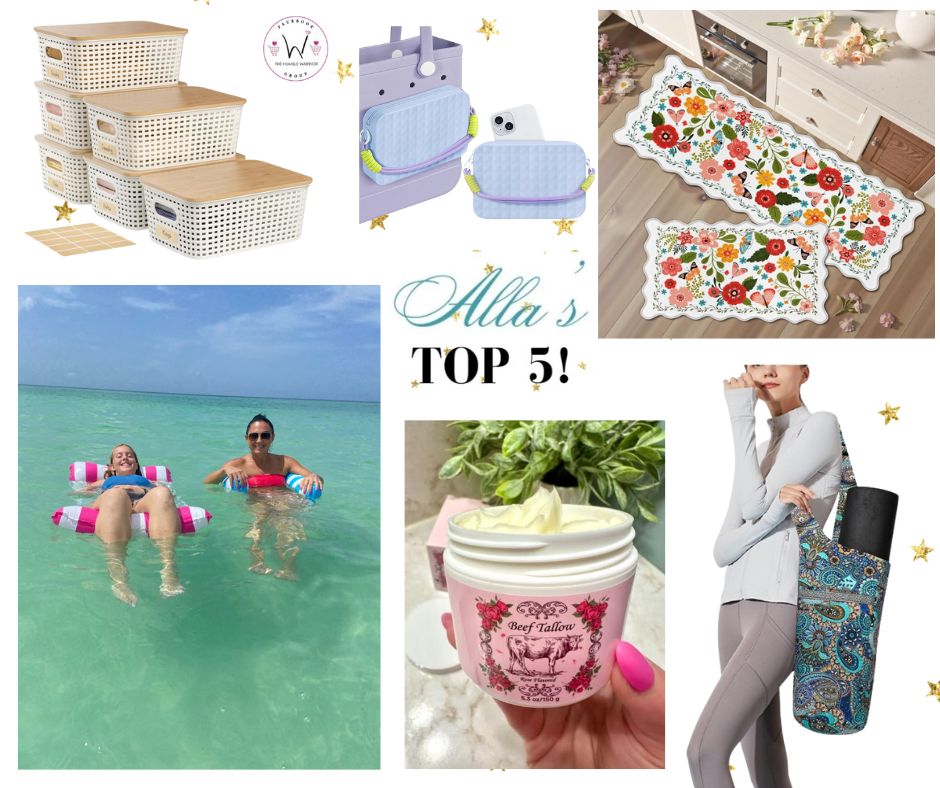 Alla’s TOP 5 best-selling items posted yesterday plus a bonus item!