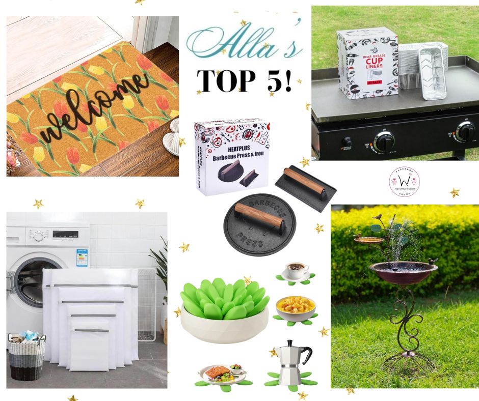 Alla’s TOP 5 best-selling items posted yesterday plus a bonus item!