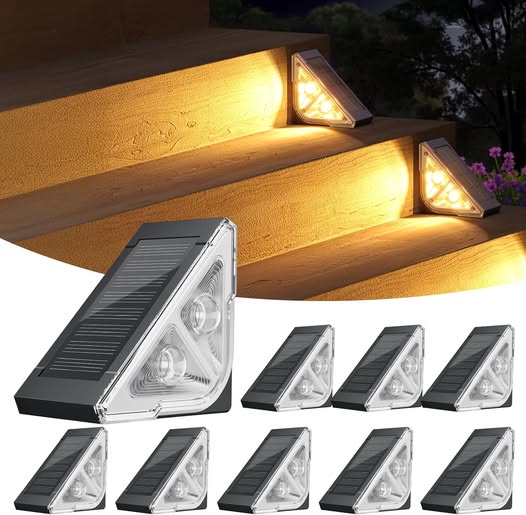 solar stair lights