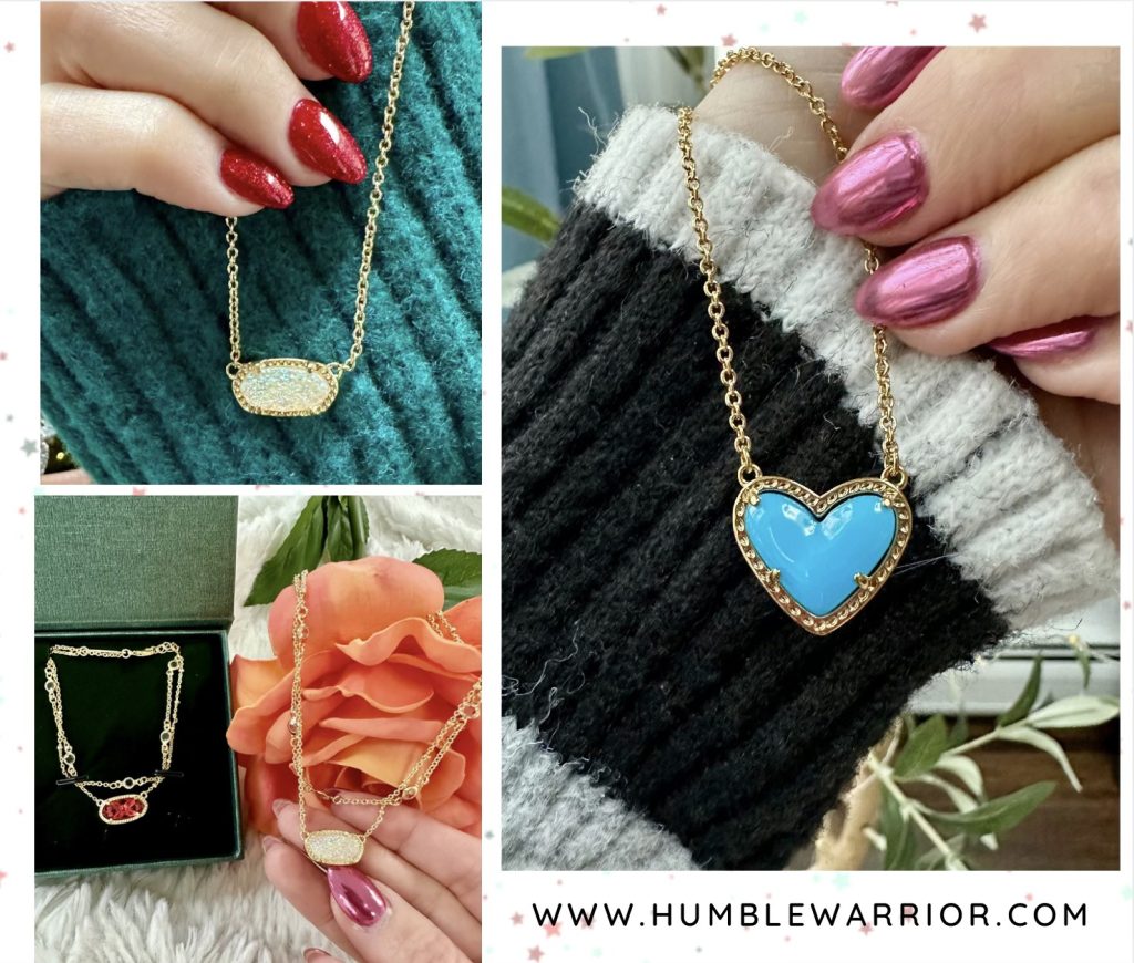 Warm Day heart necklace