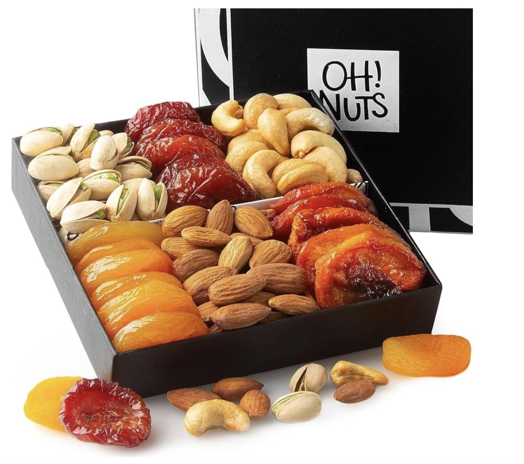 Oh! Nuts Dried Fruits and Nuts Gift Basket