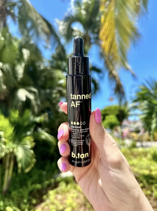 b.Tan Tanned A.F. self tanner!
