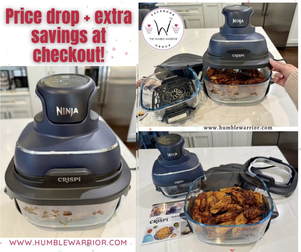 Ninja Crispi 4-in-1 Portable Cooking System Air Fryer