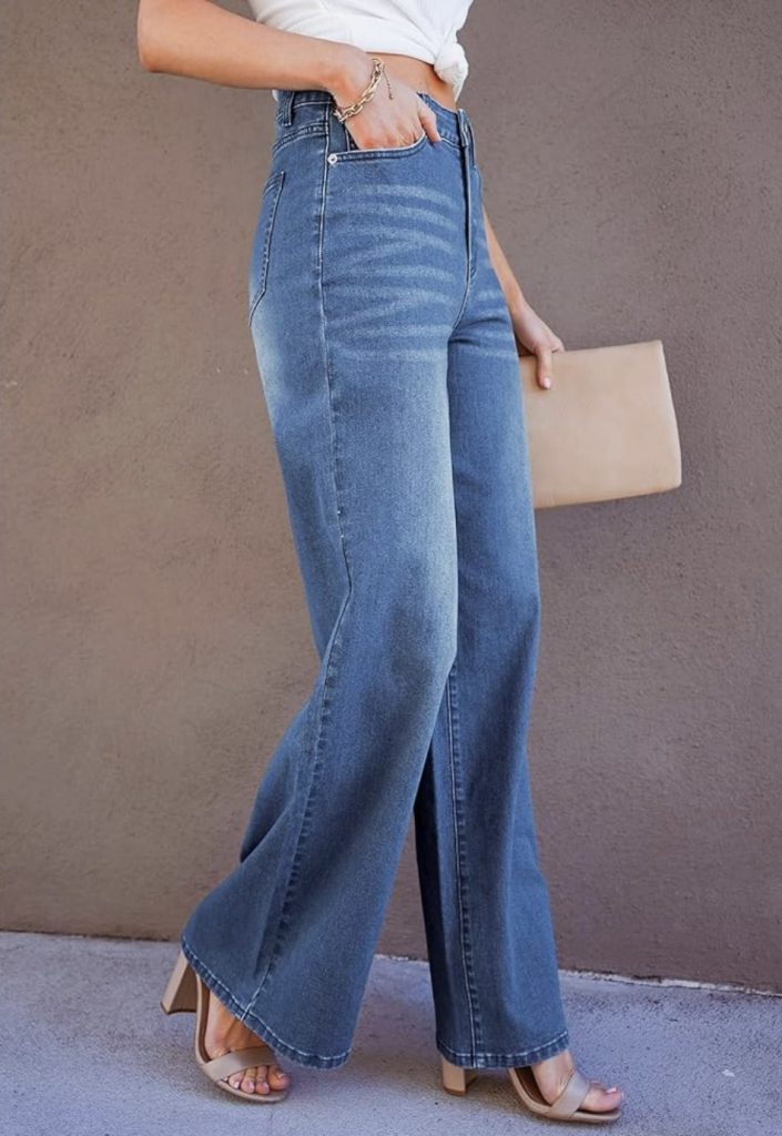 GRAPENT Wide Leg Jeans