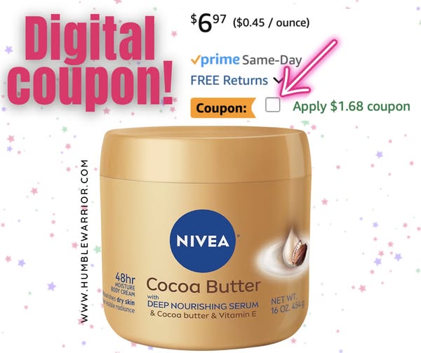 NIVEA Cocoa Butter Body Cream