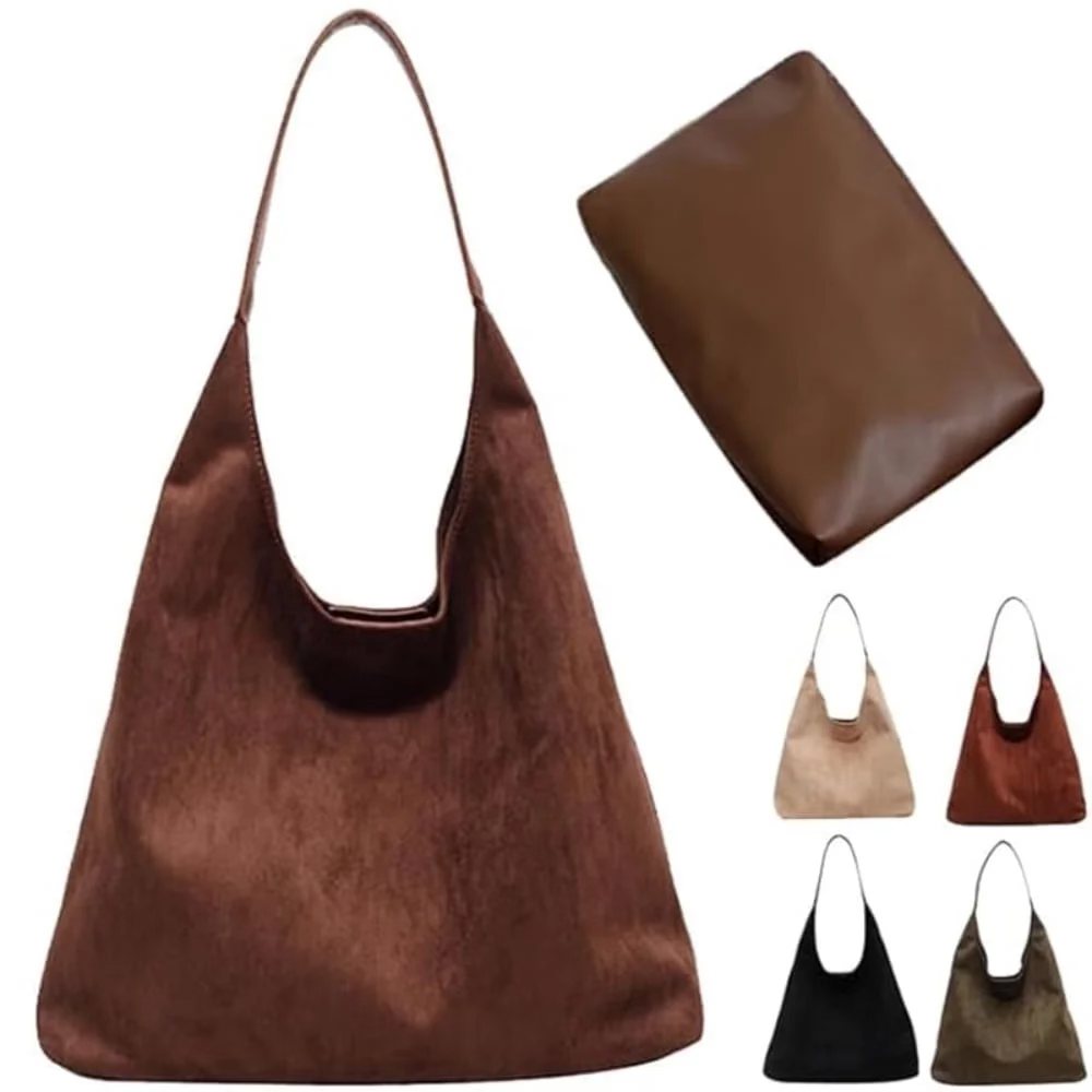 Boho Faux Suede Tote!