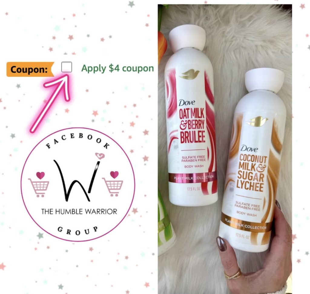 Dove Plant Milk body