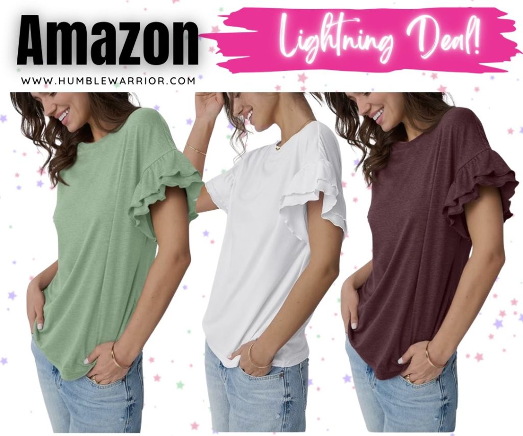 AUTOMET ruffle sleeve tee