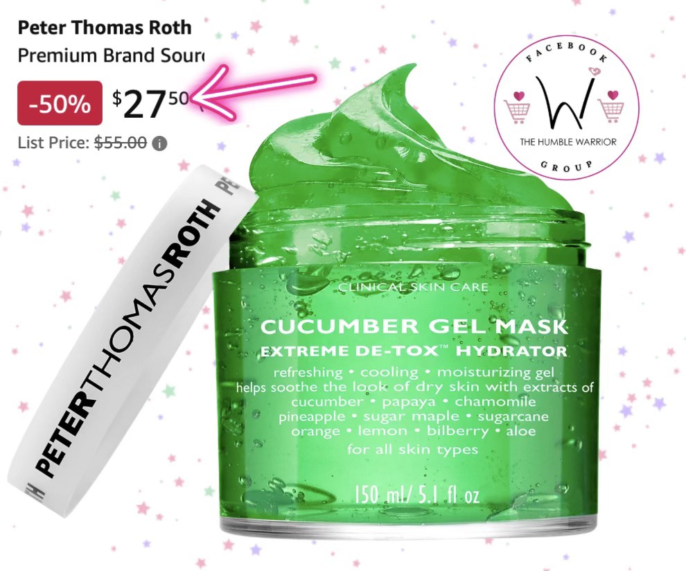 Cucumber Gel Mask