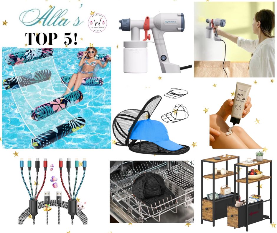 Alla’s TOP 5 best-selling items posted yesterday plus a bonus item!