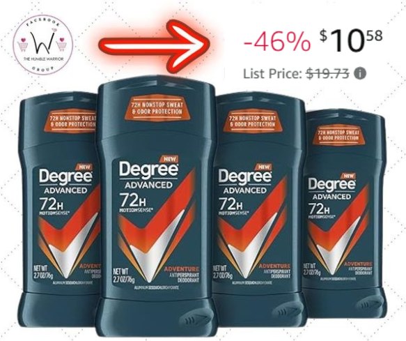 Degree Men Antiperspirant Deodorant