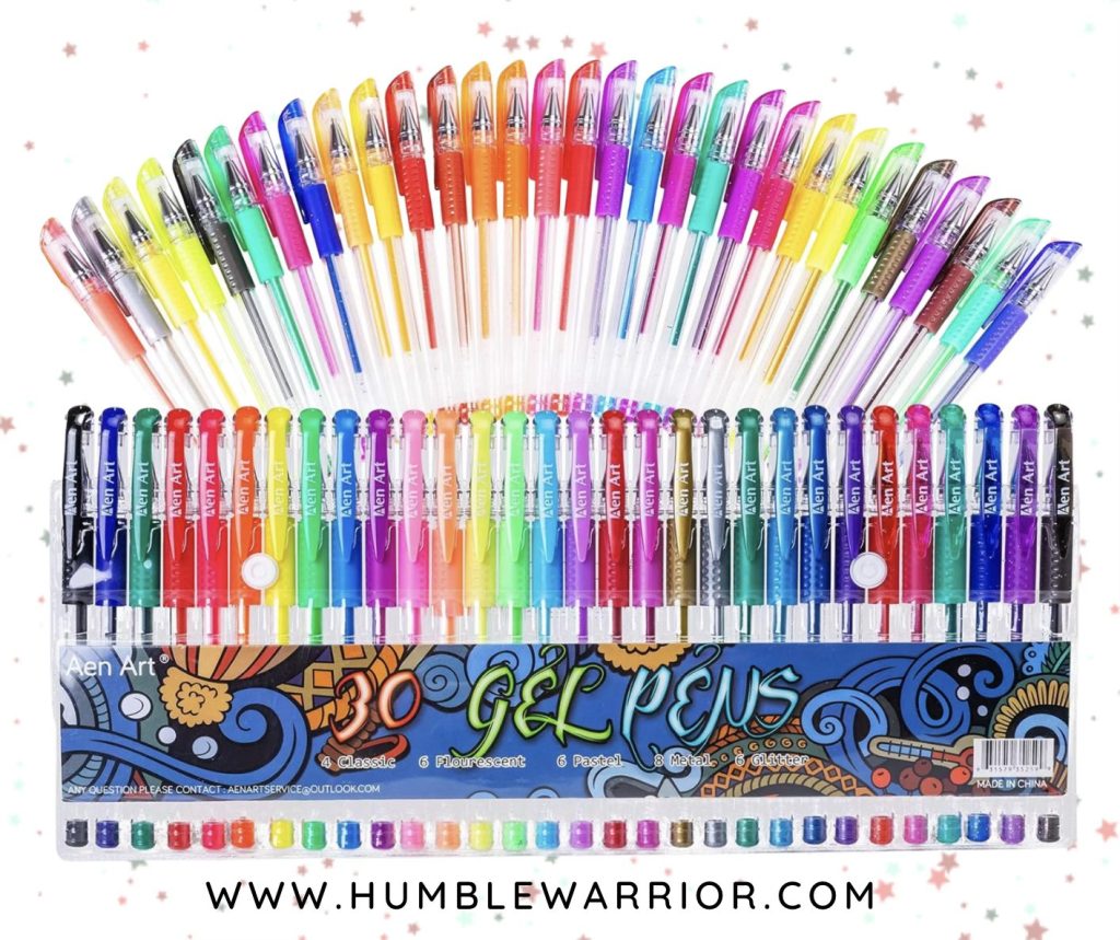 gel pens
