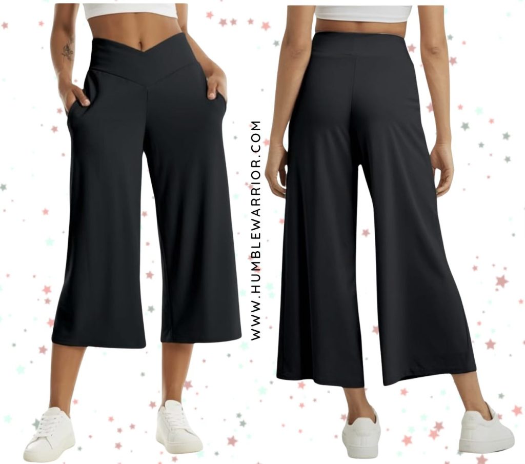 GAIMOLISO wide leg capri pants