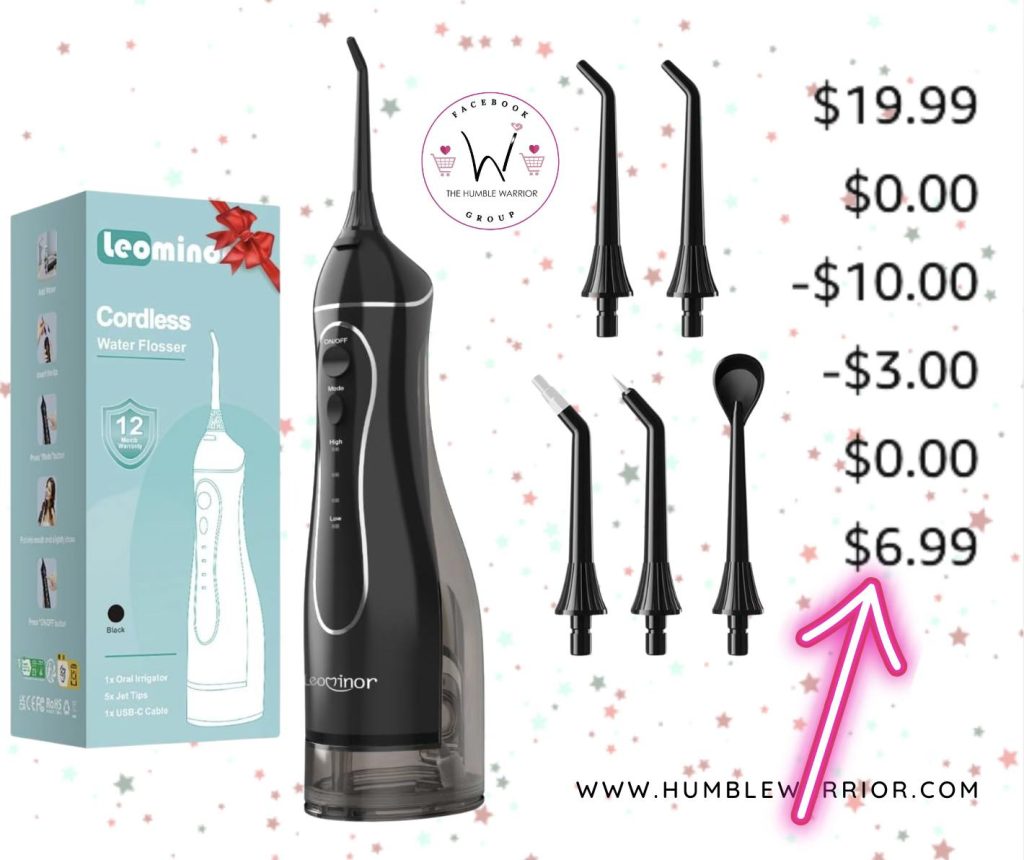 Leominor Water Dental Flosser Pick