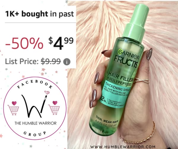 Garnier Fructis Hair Filler Fullness Repair Thickening Spray