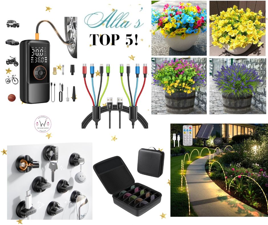 Alla’s TOP 5 best-selling items posted yesterday plus a bonus item!