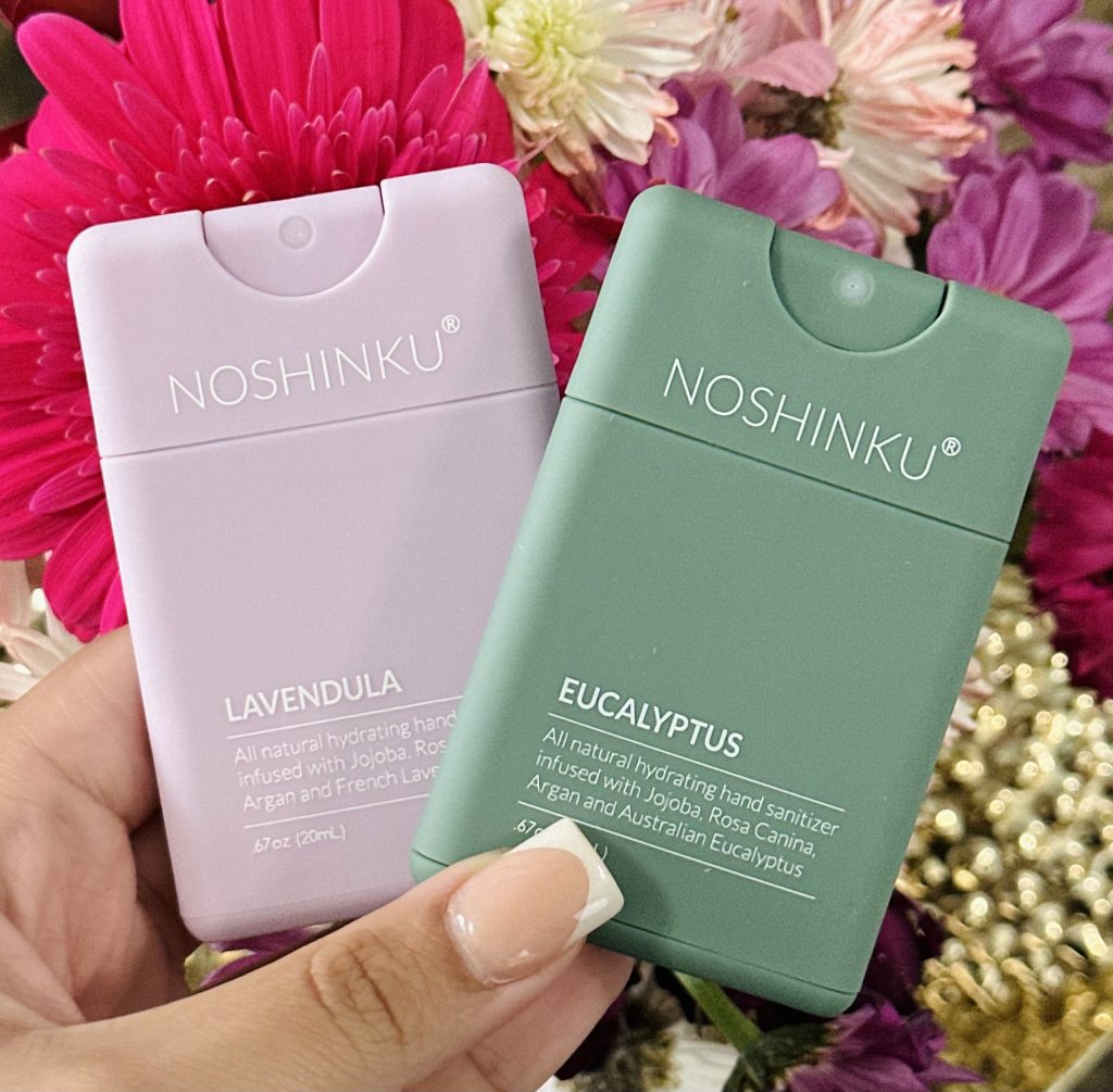 NOSHINKU Refillable Ultra-Moisturizing Pocket Sanitizers