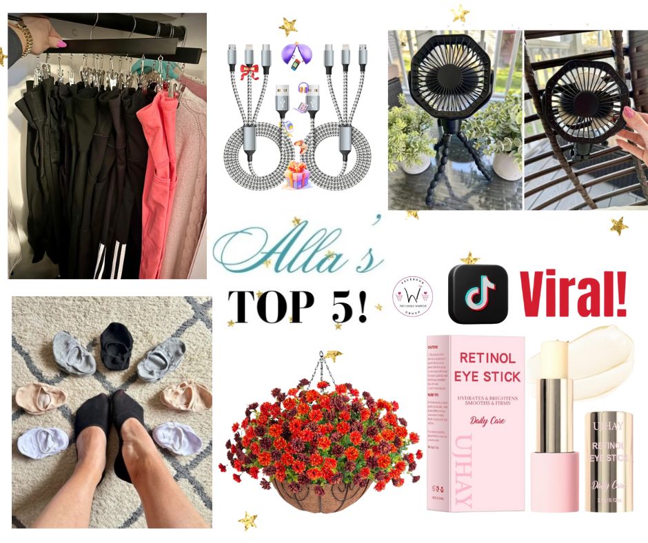Alla’s TOP 5 best-selling items posted yesterday plus a bonus item!