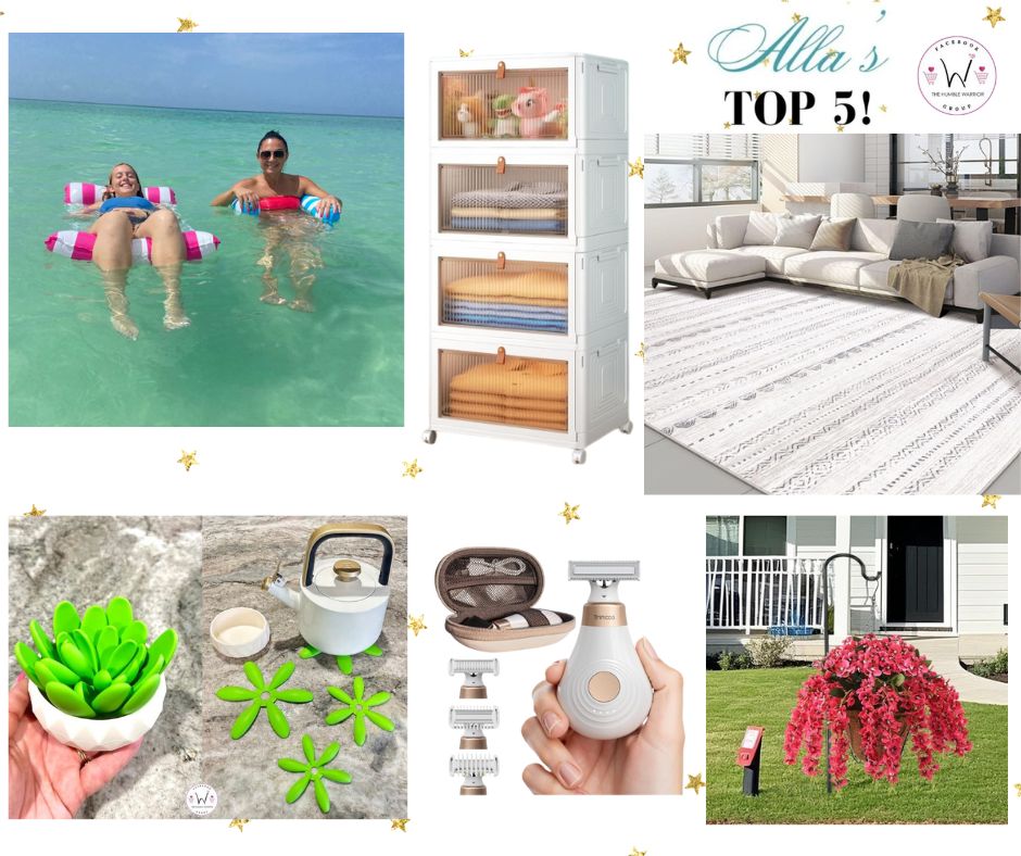 Alla’s TOP 5 best-selling items posted yesterday plus a bonus item!