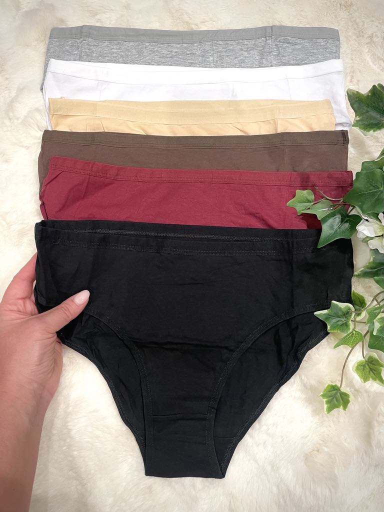 6-pack of Women’s Cotton Hipster Panties