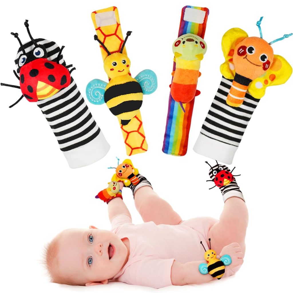 Baby Rattle Set under
