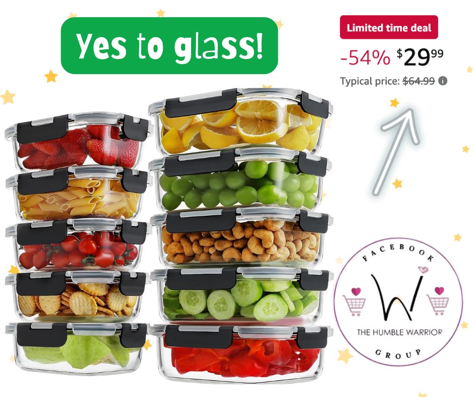 Great Savings on Glass Containers