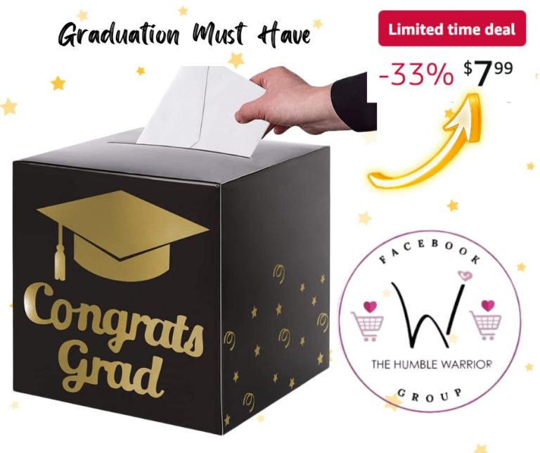 Great Price Drop on Graduation Card Box