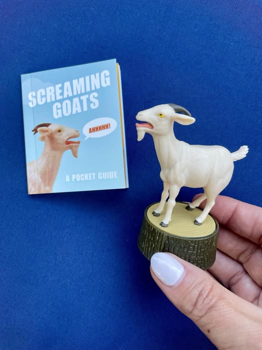 Screaming Goat book & Figure