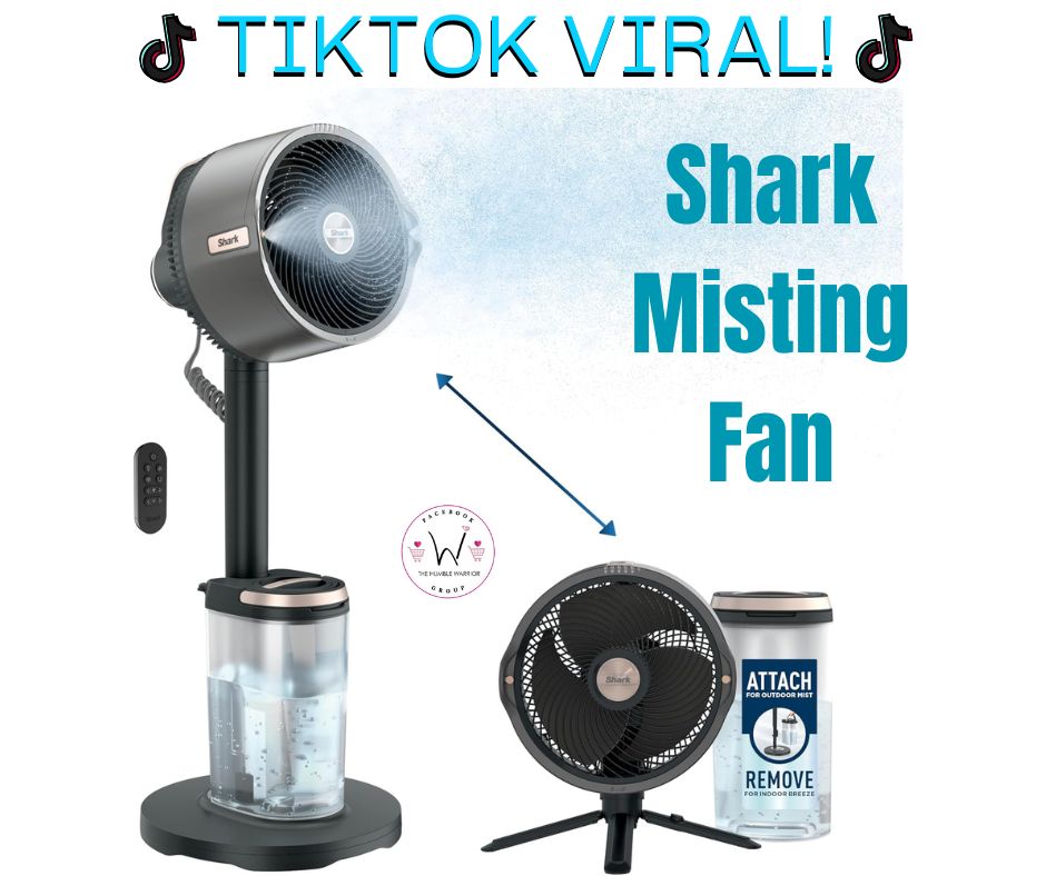 Shark FlexBreeze Pro Mist Fan