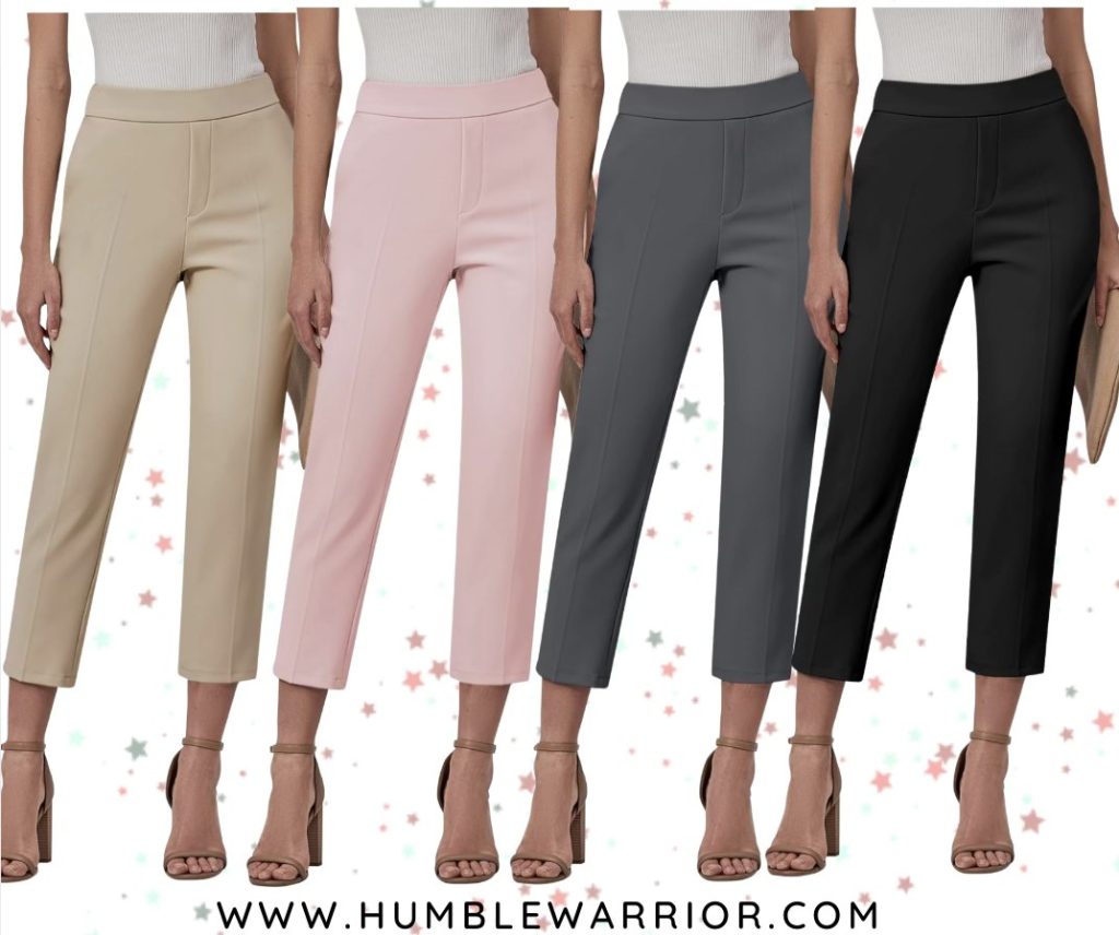 GRAPENT’s High-Waisted Capri Pants