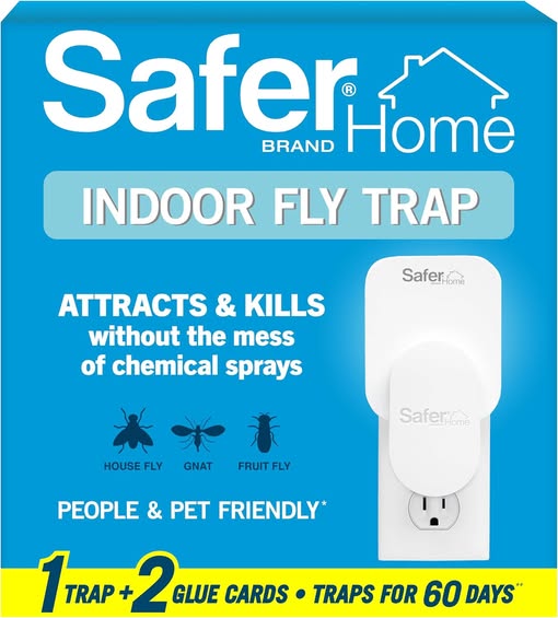 Safer Home Indoor Plug-In Fly Trap