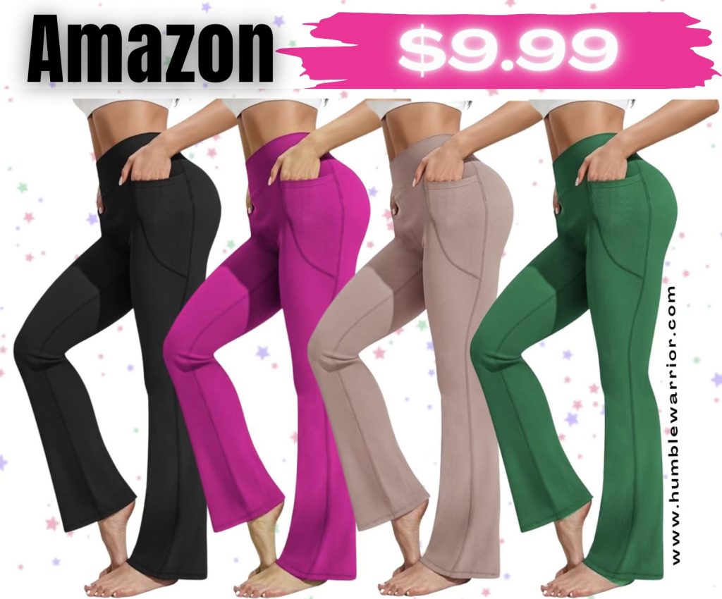 Pinspark ribbed pants