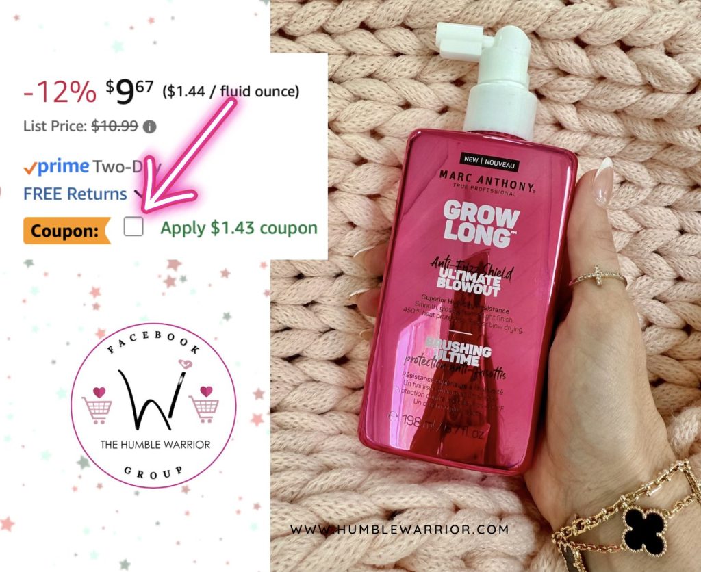 Marc Anthony Anti-Frizz Shield Blowout Spray