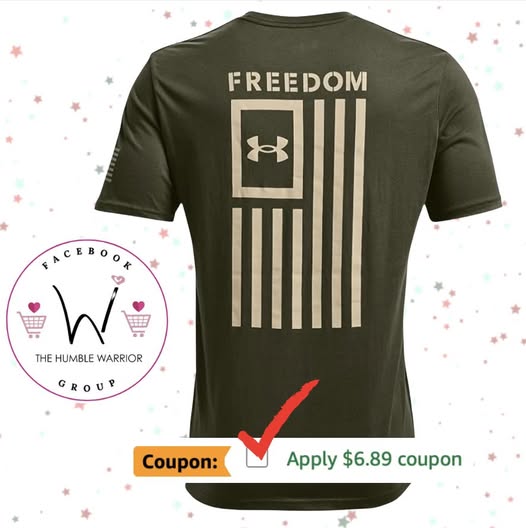 Under Armour Men’s New Freedom Flag T-Shirt