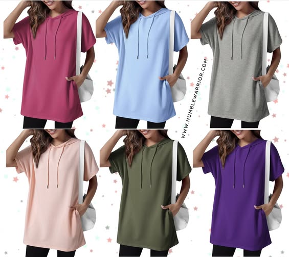 Dokotoo Oversized Summer Hoodie Top
