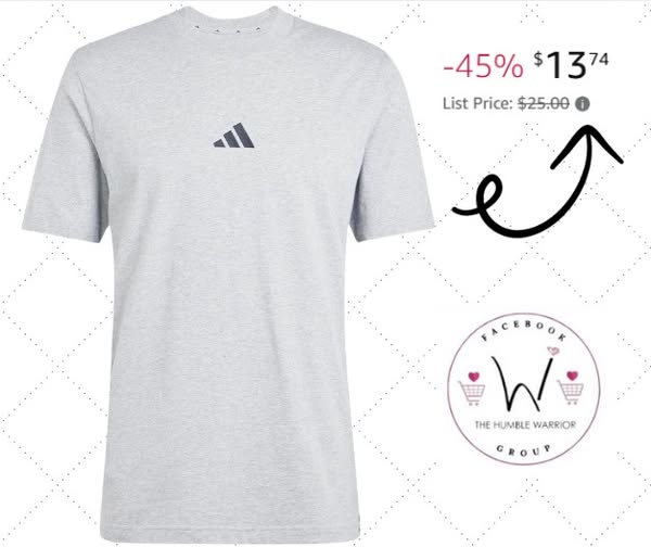 adidas Men’s Essentials Single Jersey 3-Stripes T-Shirt
