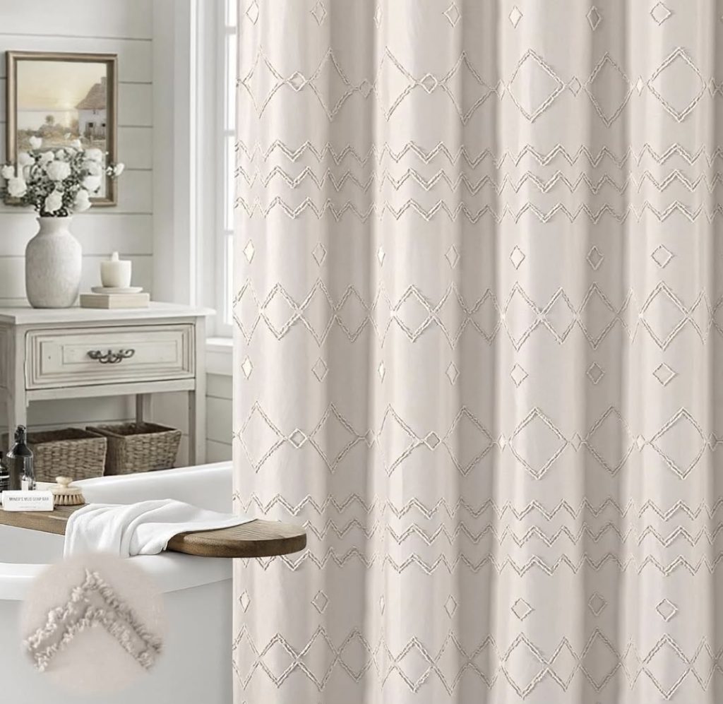 Seasonwood Boho Shower Curtain