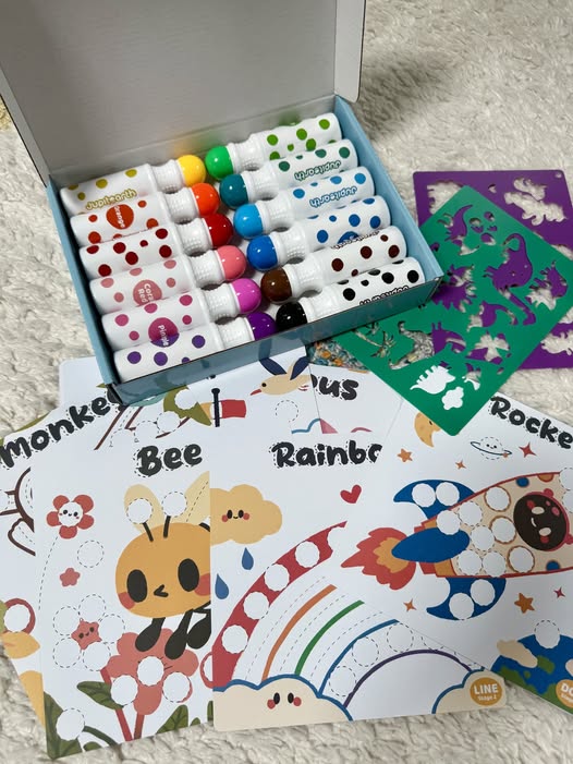JUPITEARTH Dot Markers set