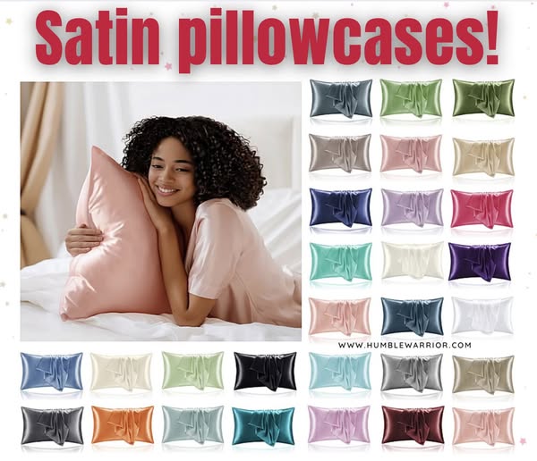 satin BEDELITE pillowcases